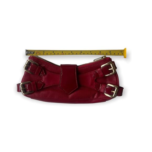 Botkier red buckle clutch wallet bag - Picture 3 of 9